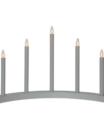 Accent Lysestage   Lyskilder  Grå