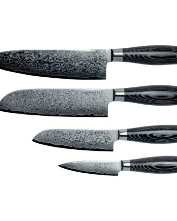 Akio Knivsæt    Knive  Sort