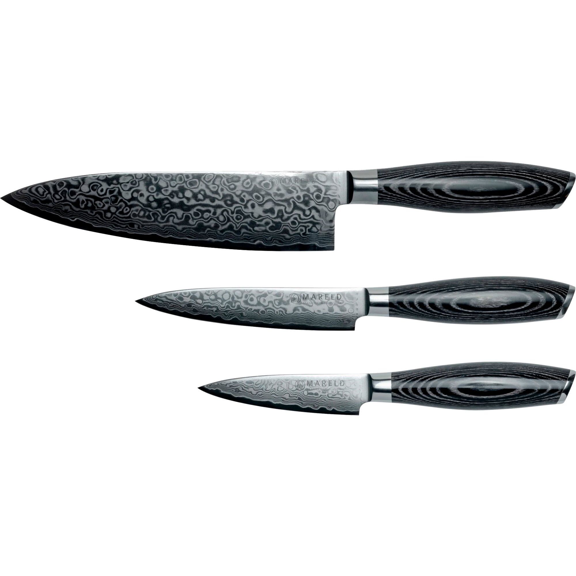 Akio Knivsæt Knive Sort