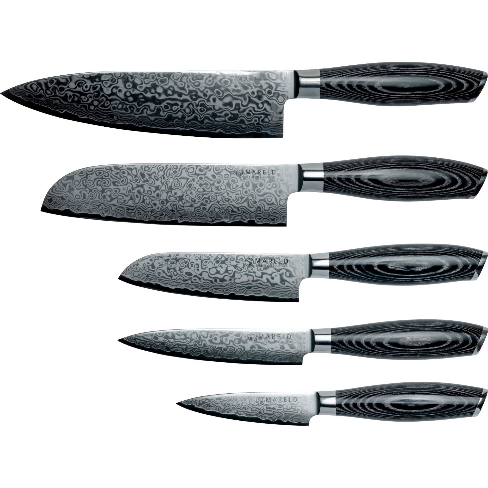 Akio Knivsæt Knive Sort