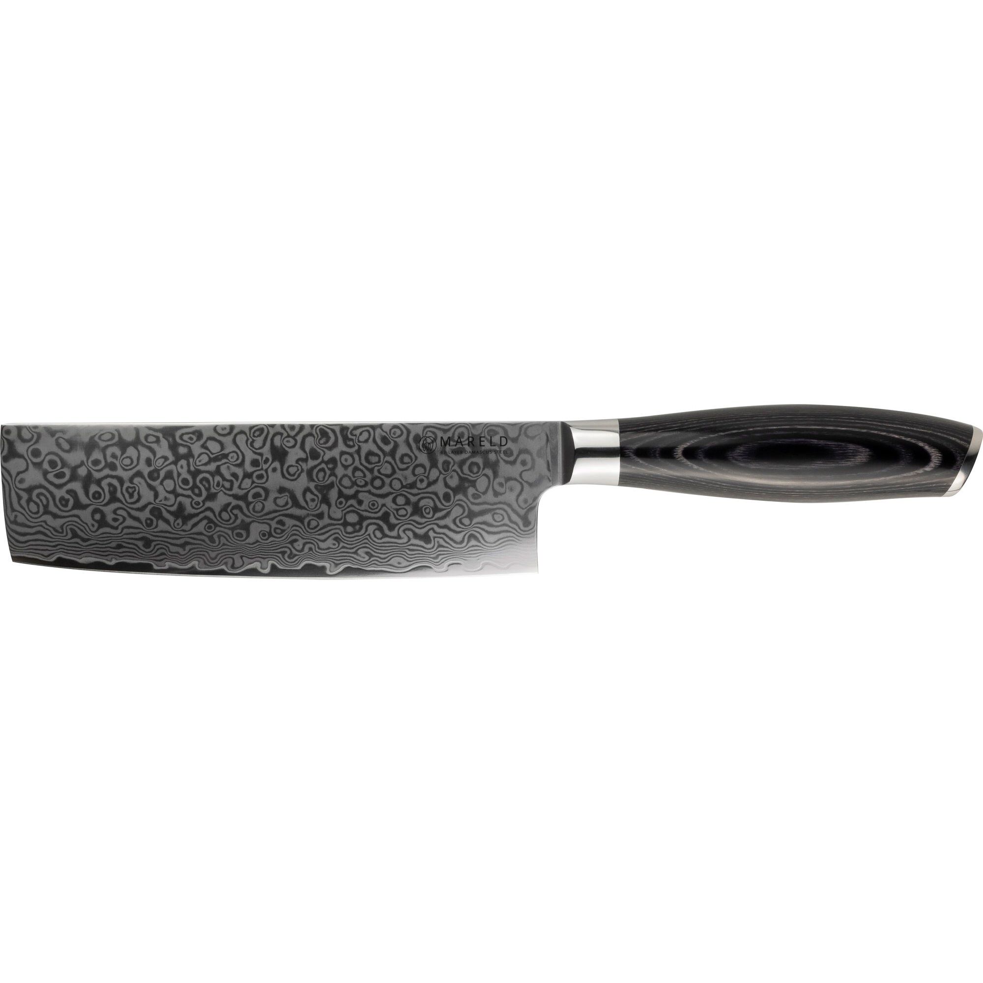 Akio Nakiri Grøntsagskniv 17 Cm Black