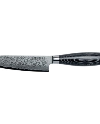 Akio Santokukniv 13 Cm  Sort