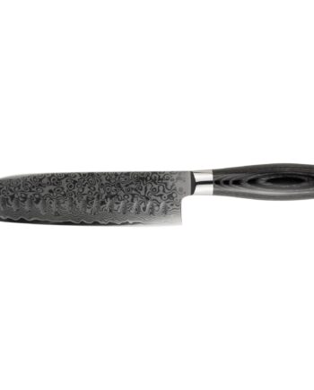 Akio Santokukniv Olivenslebet 18 Cm  Black