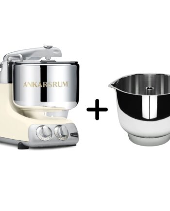 Akm 6230 Køkkenmaskine   Assistent Original Piskeskål  Light Creme