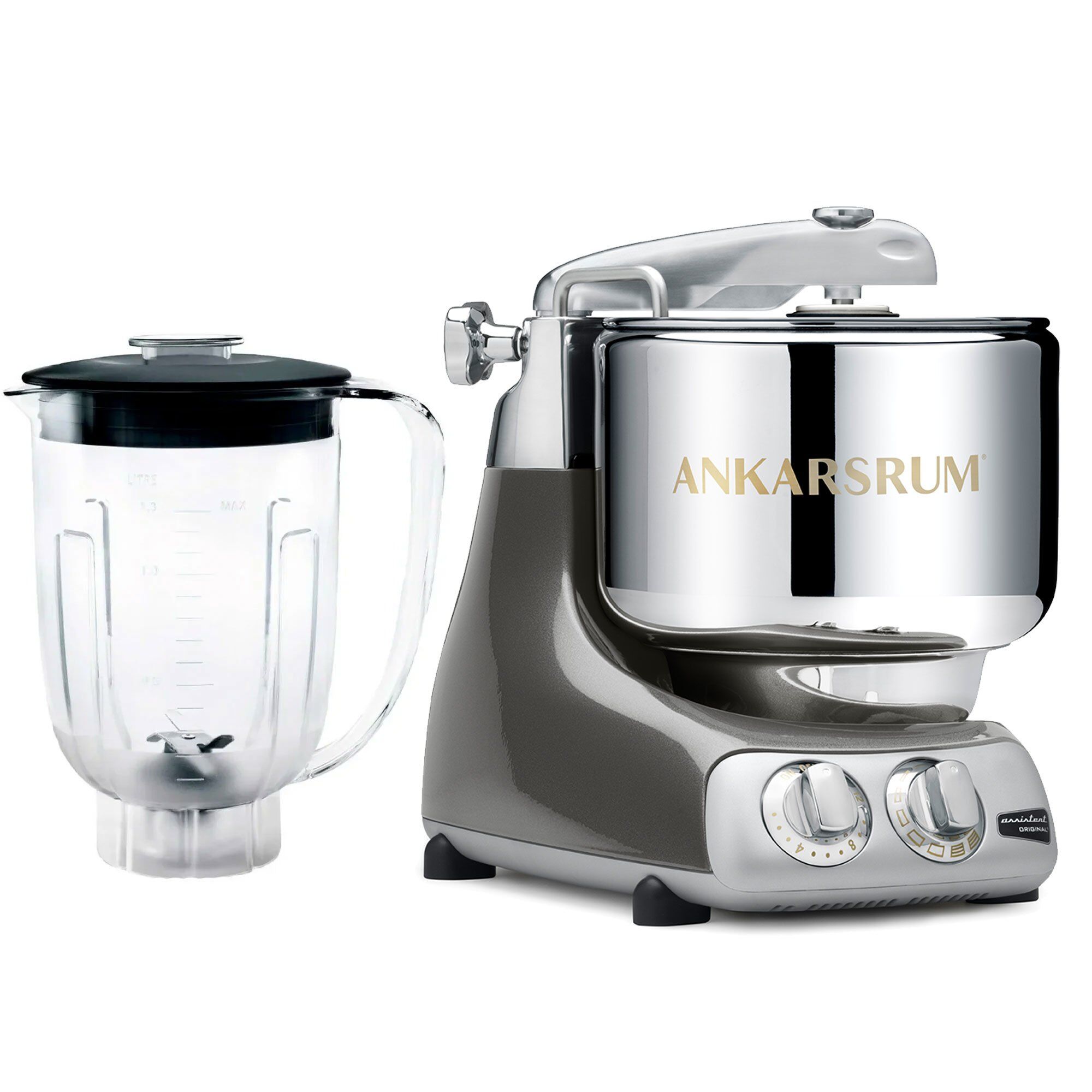 Akm 6230 Køkkenmaskine Blender Black Chrome
