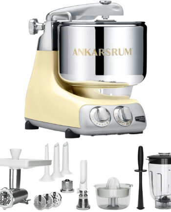 Akm 6230 Køkkenmaskine   Deluxe Pakke  Créme