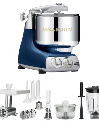 Akm 6230 Køkkenmaskine   Deluxe Pakke  Ocean Blue