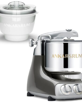 Akm 6230 Røremaskine Med Ismaskine  Black Chrome