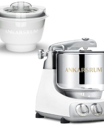 Akm 6230 Røremaskine Med Ismaskine  Glossy White