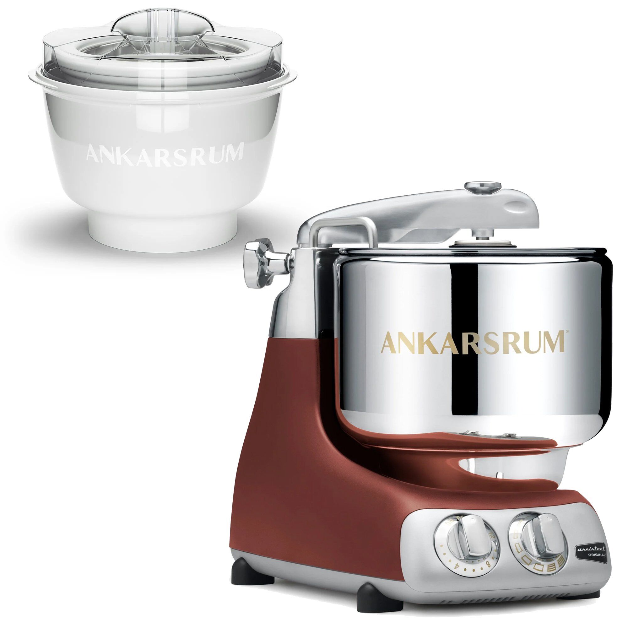 Akm 6230 Røremaskine Med Ismaskine Rustic Maroon