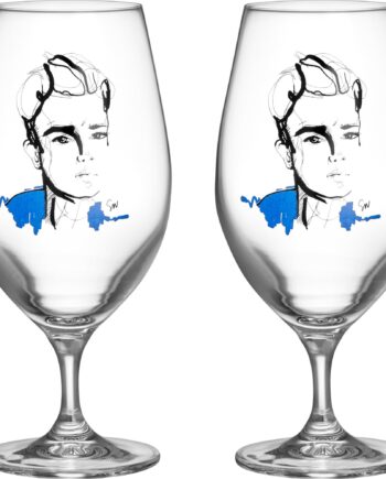 All About You Celebrate Him ølglas Blå  40 Cl    Stk