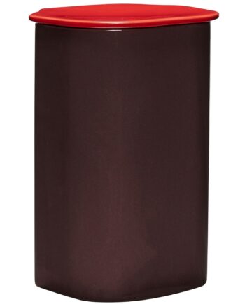 Amare Opbevaring Med Låg 26 Cm  Bordeaux Rød
