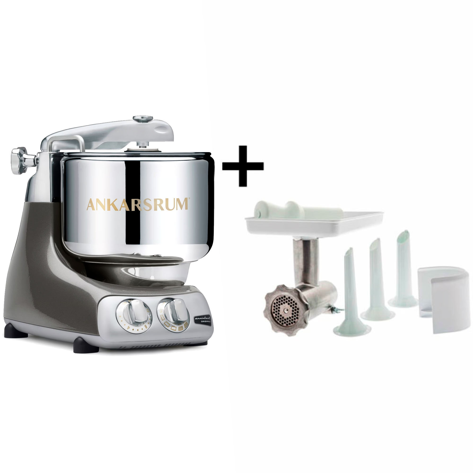 Ankarsrum Assistent Original Akm6230 Black Chrome Kødhakker
