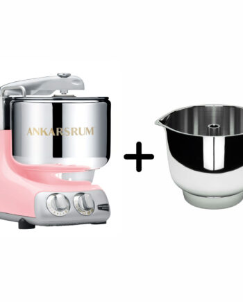Ankarsrum Assistent Original Akm6230 Cloudy Pink   Røreskål   Rustfrit Stål