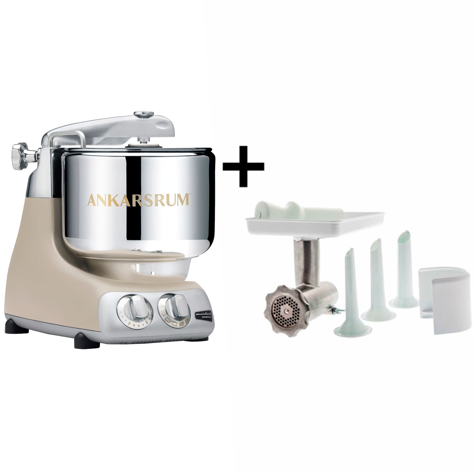 Ankarsrum Assistent Original Akm6230 Harmony Beige Kødhakker