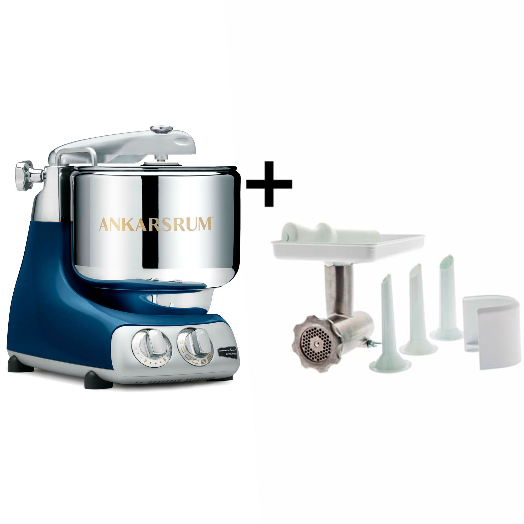 Ankarsrum Assistent Original Akm6230 Ocean Blue Kødhakker
