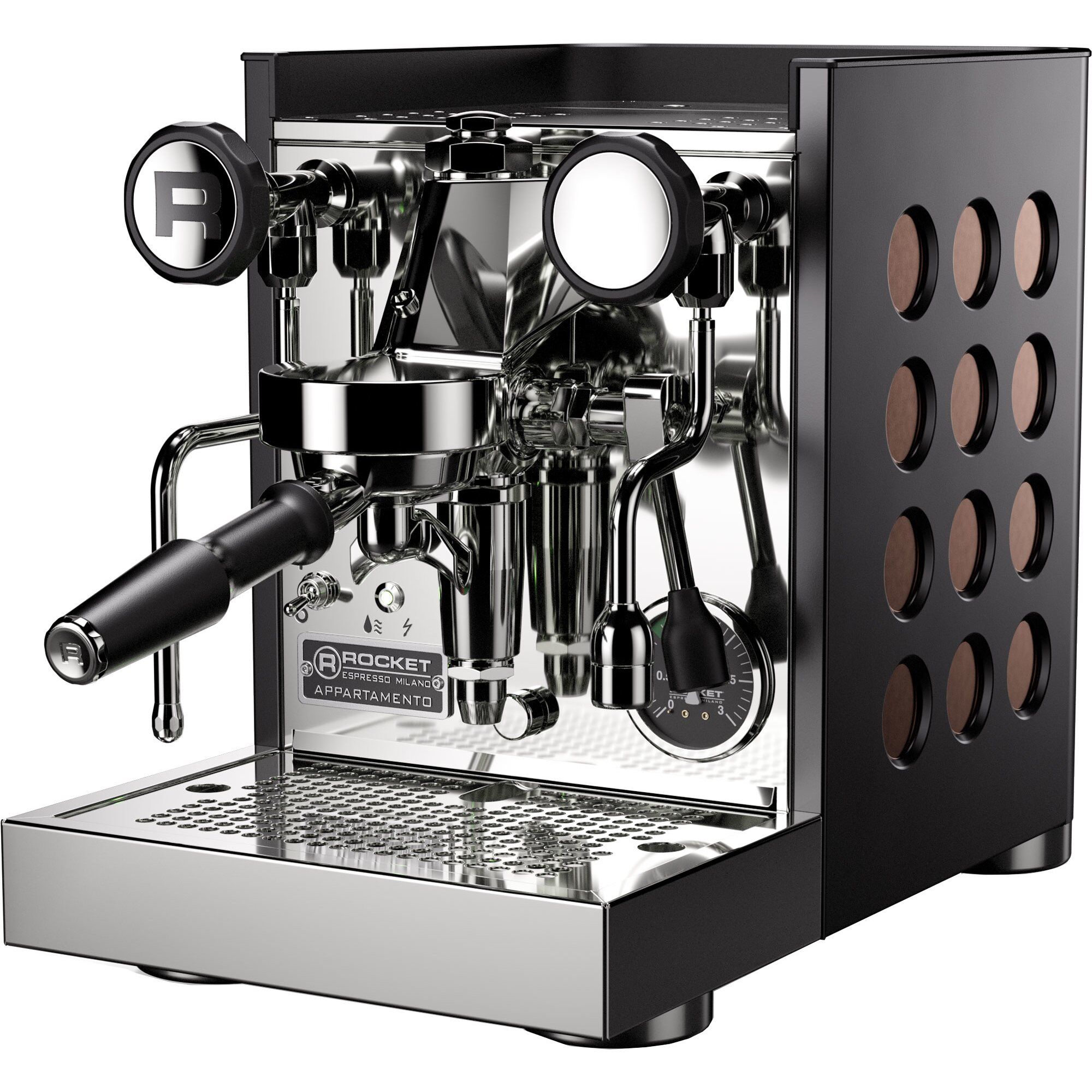 Appartamento Tca Espressomaskine Sort Kobber