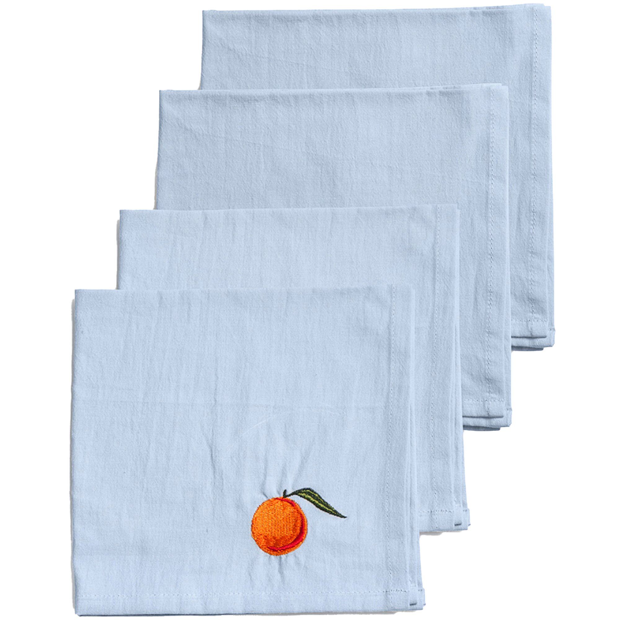 Appelsinservietter 40x40 Cm -pak