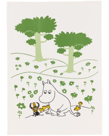 Arabia Mumin Mumitrolden Viskestykke 50x70 Cm