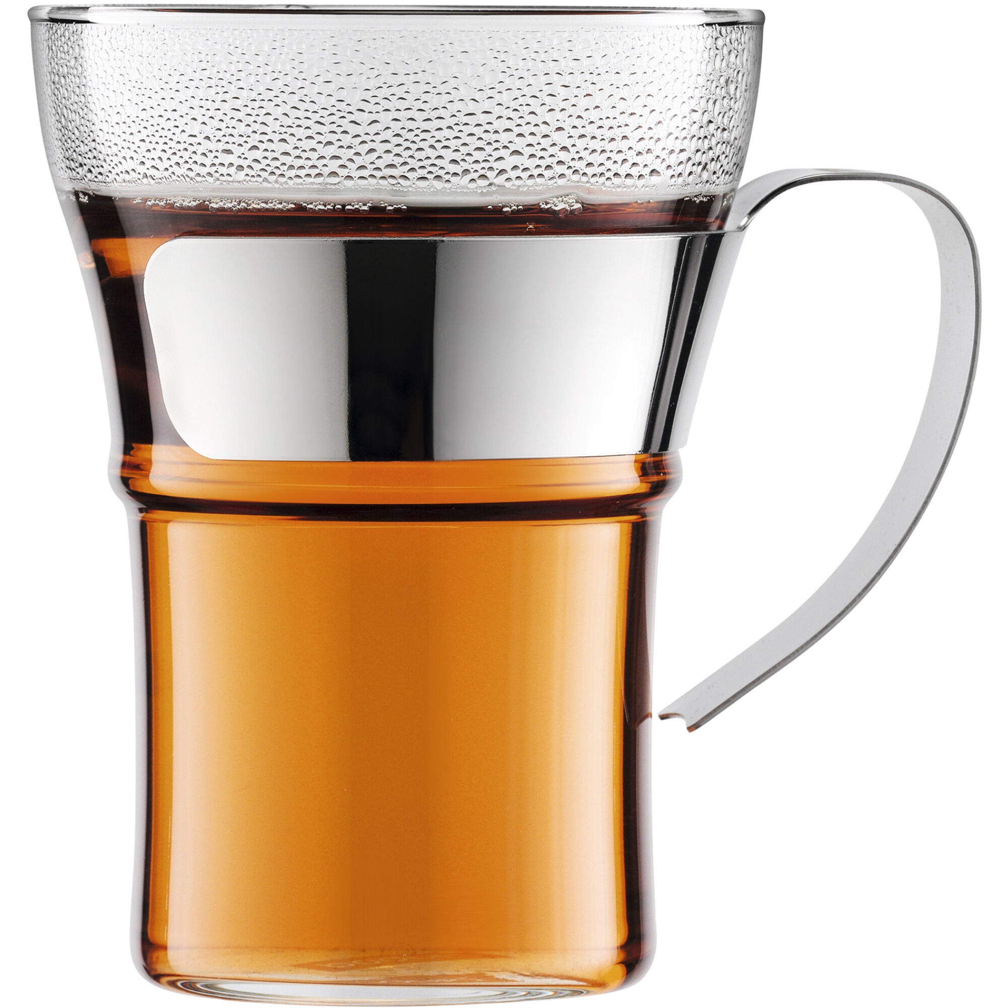 Assam Kaffeglas Med Krom Hank Stk 35