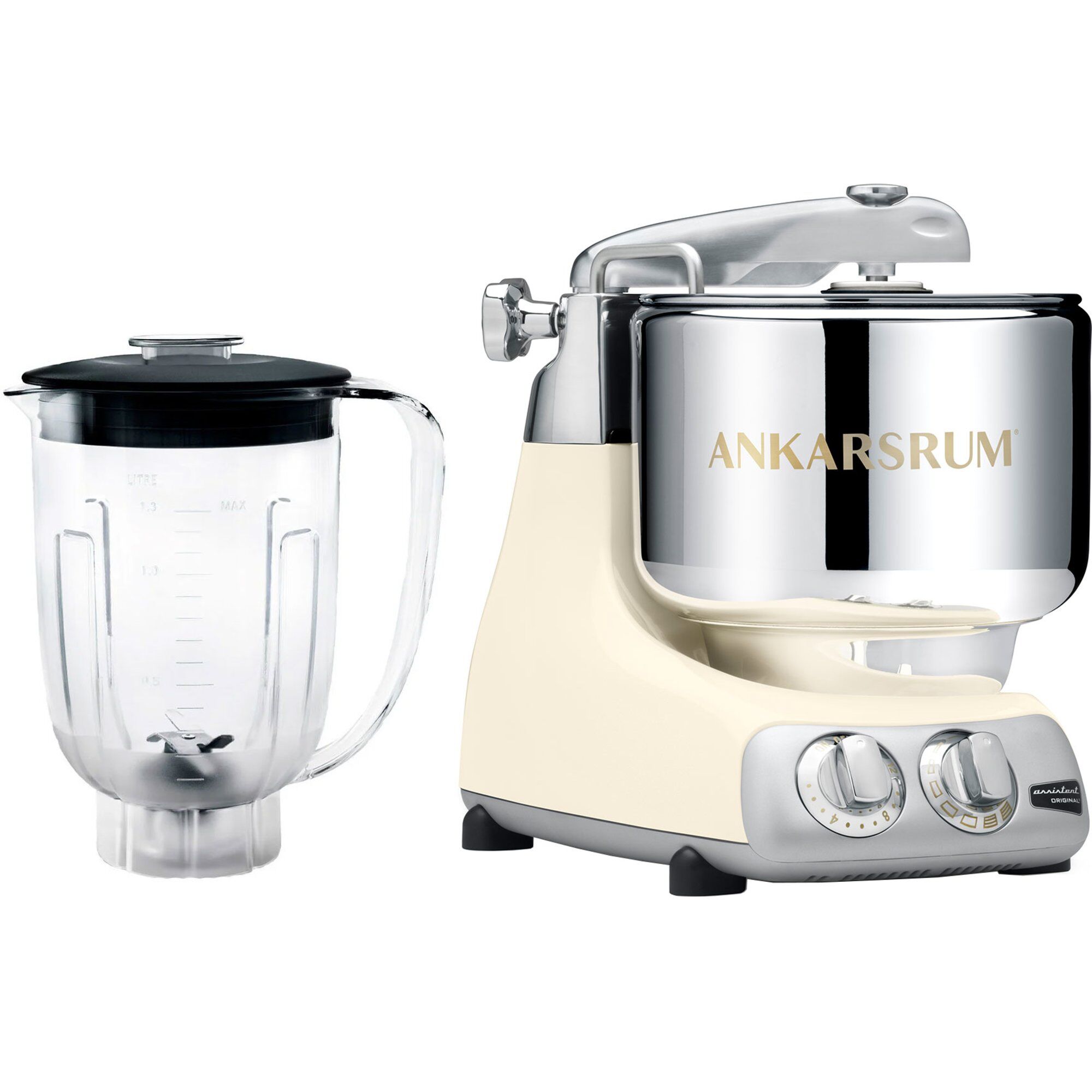 Assistent Akm 6230 Røremaskine Blender Lys Creme