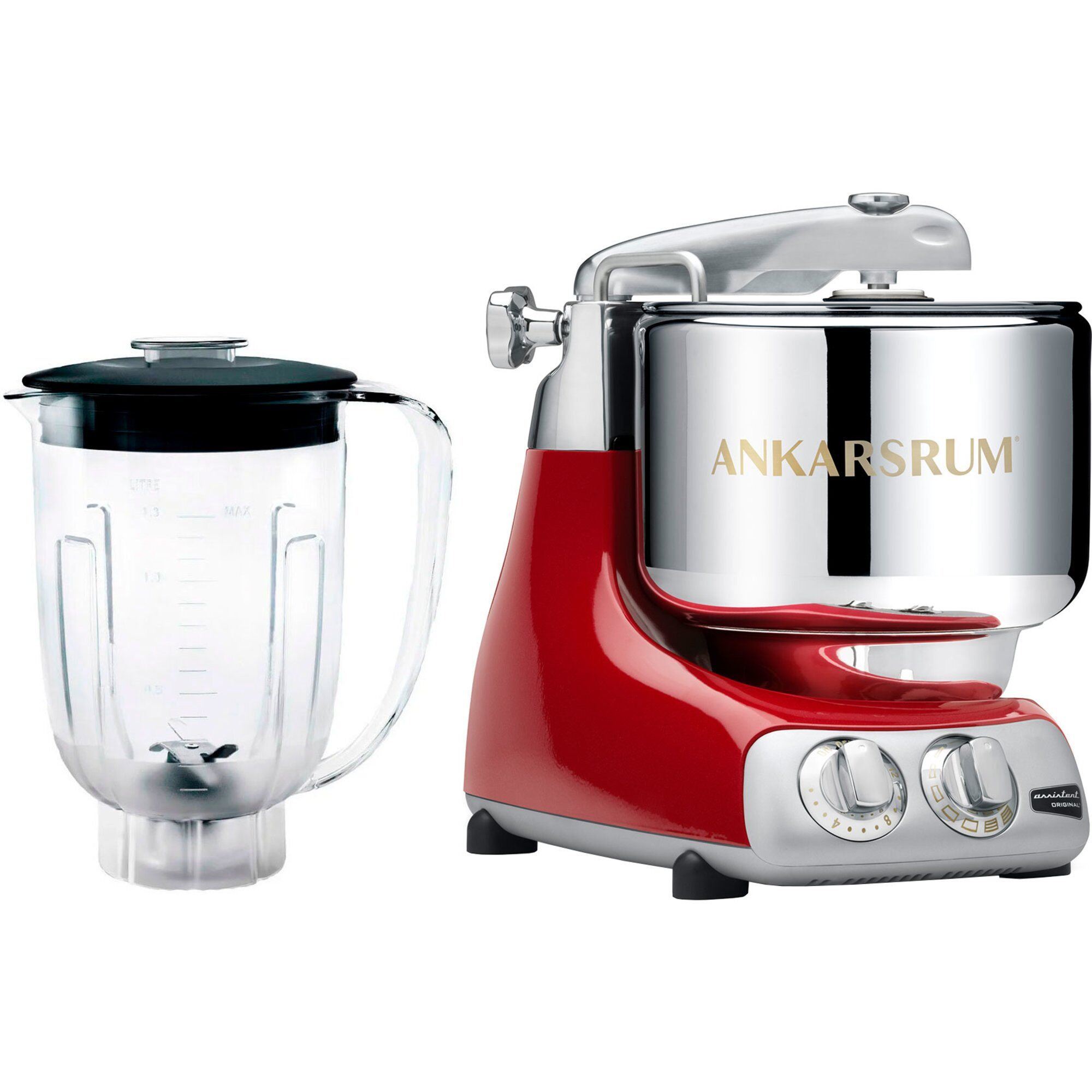 Assistent Akm 6230 Røremaskine Blender Rød