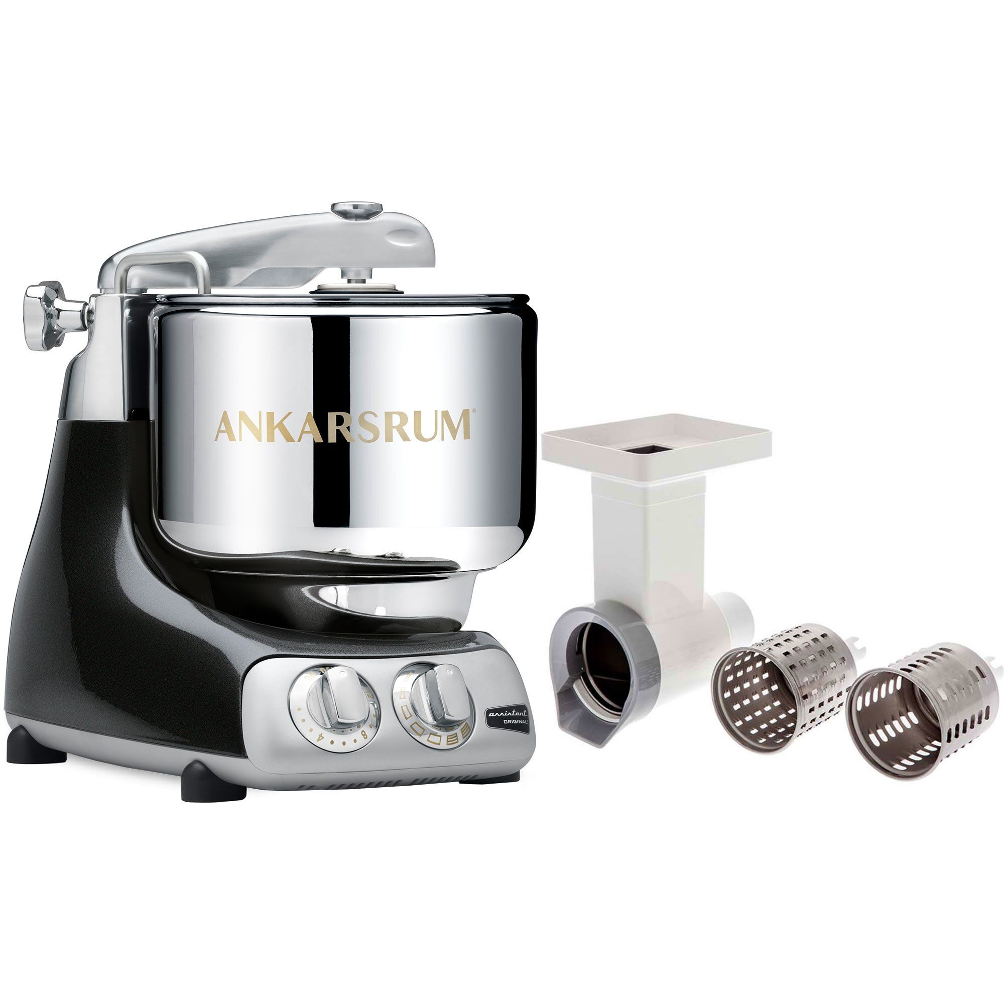Assistent Akm 6230 Røremaskine Grøntsagssnitter Black Diamond