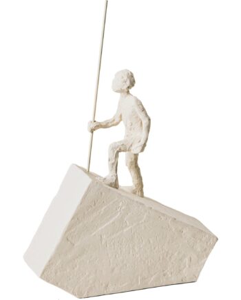 Astro Stenbuk Stjernetegnsfigur  Hvid