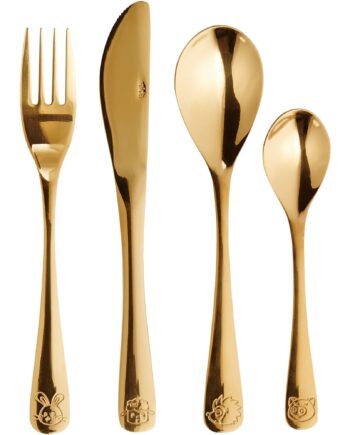 Atelier Børnebestik   Dele Guld
