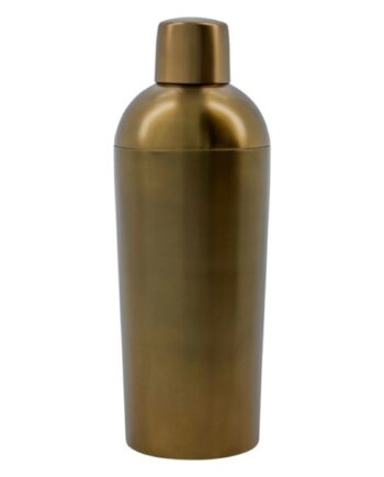 Baar Cocktailshaker 750 Ml  Antik Messing