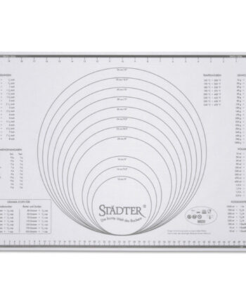 Bageark   Glasfiber Silikone Gradueret 60 Cm   40 Cm