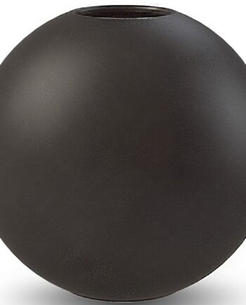 Ball Vase  10 Cm  Black