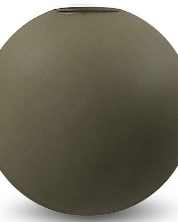 Ball Vase  10 Cm  Olive