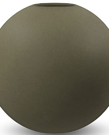Ball Vase  20 Cm  Olive