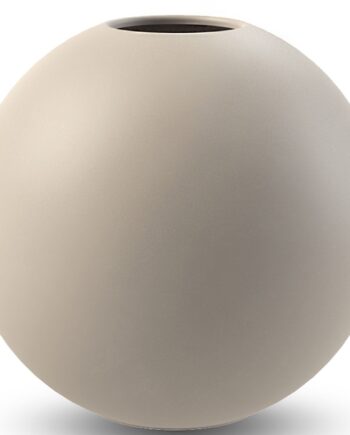 Ball Vase  10 Cm  Sand