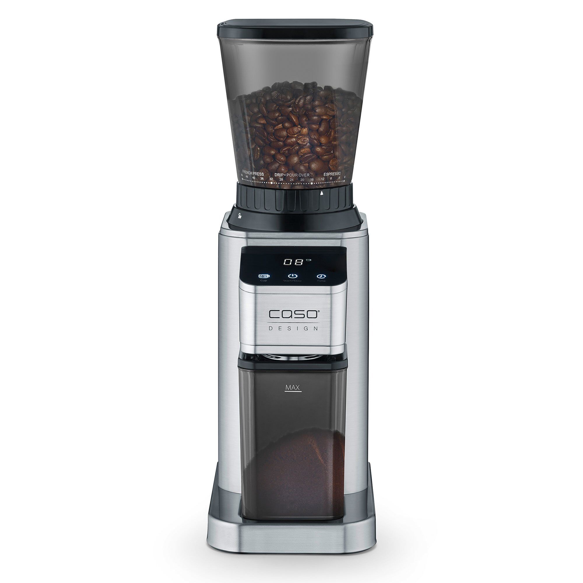 Baristachef Inox Kaffekværn Sølv