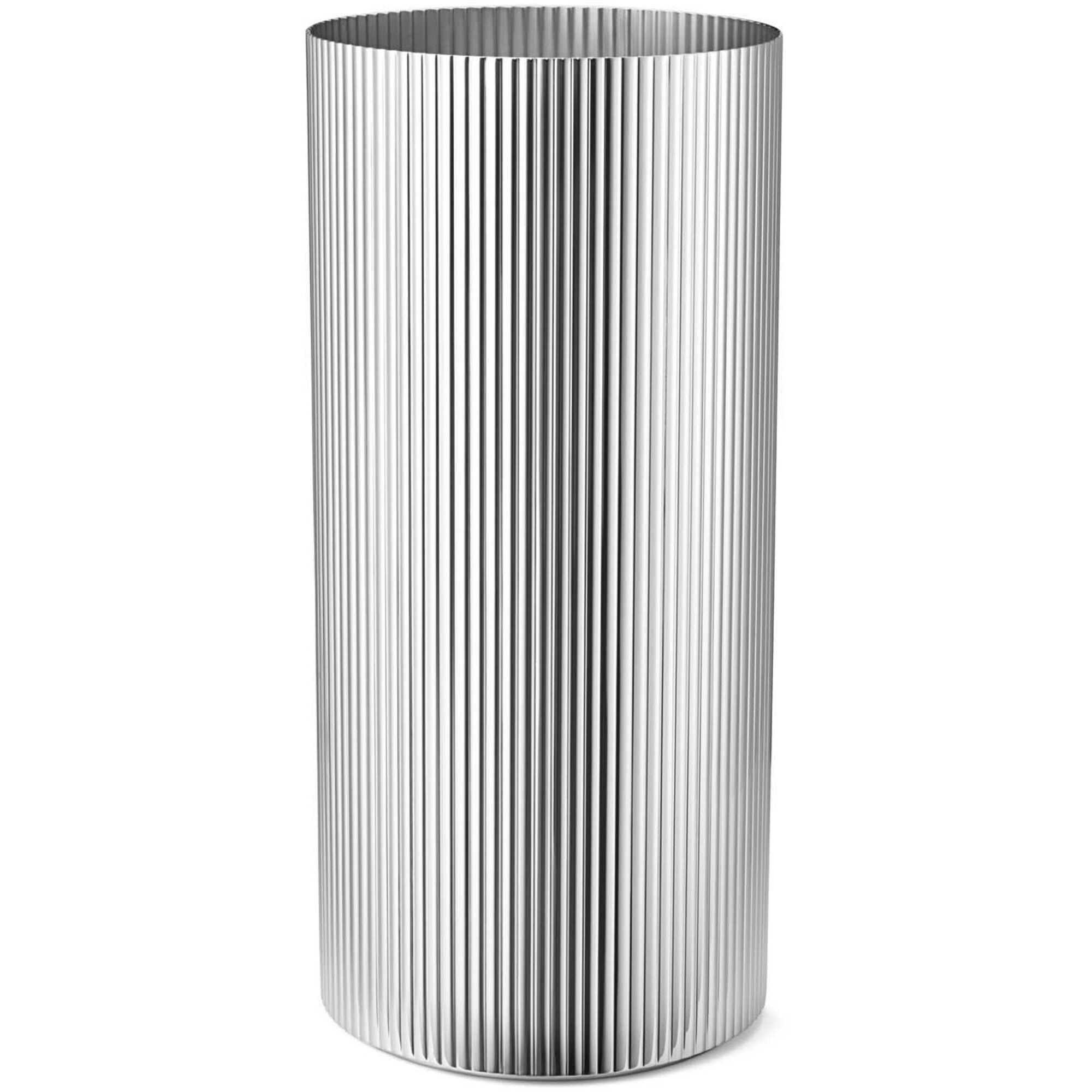Bernadotte Vase Rustfrit Stål 26 Cm