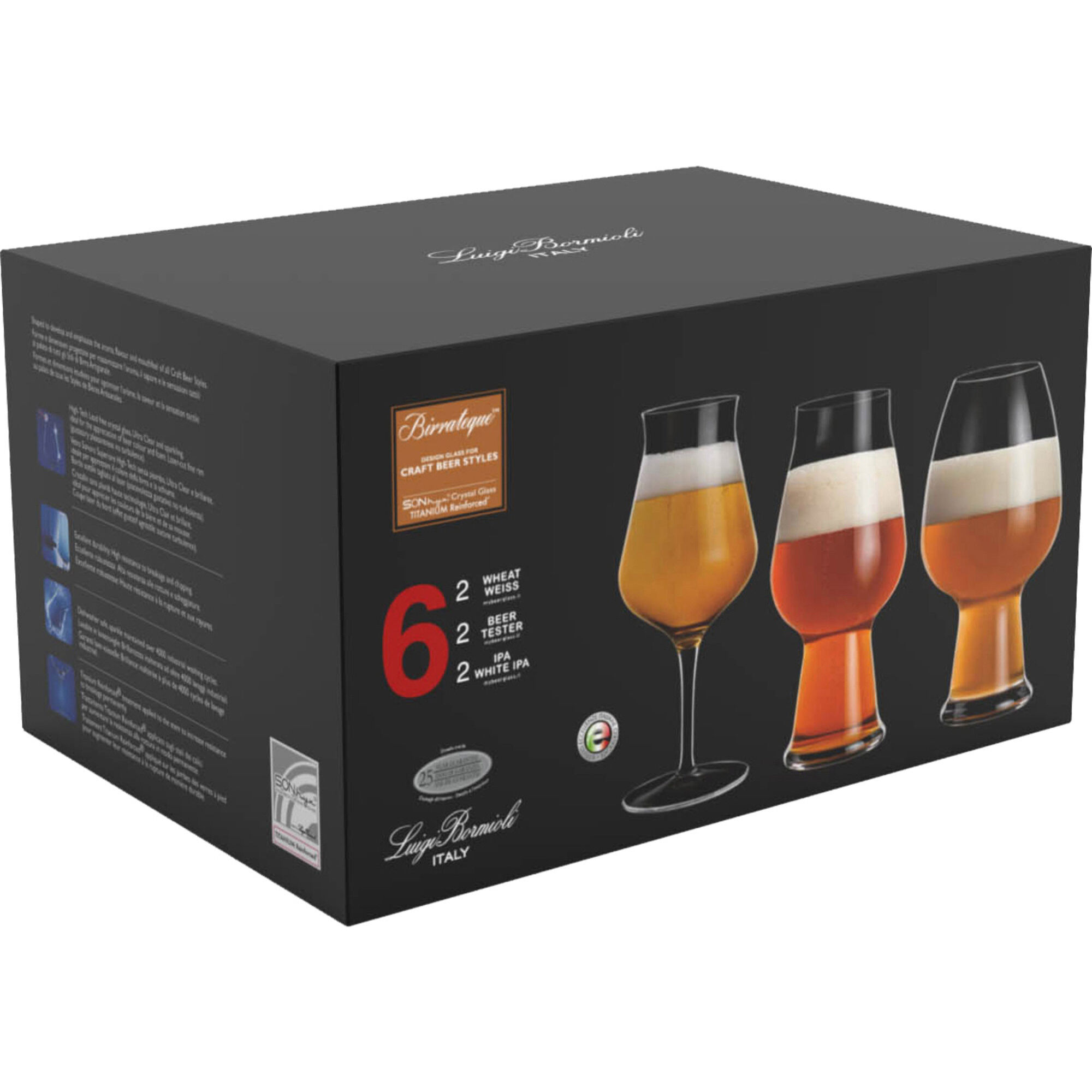 Birrateque ølglas Dele