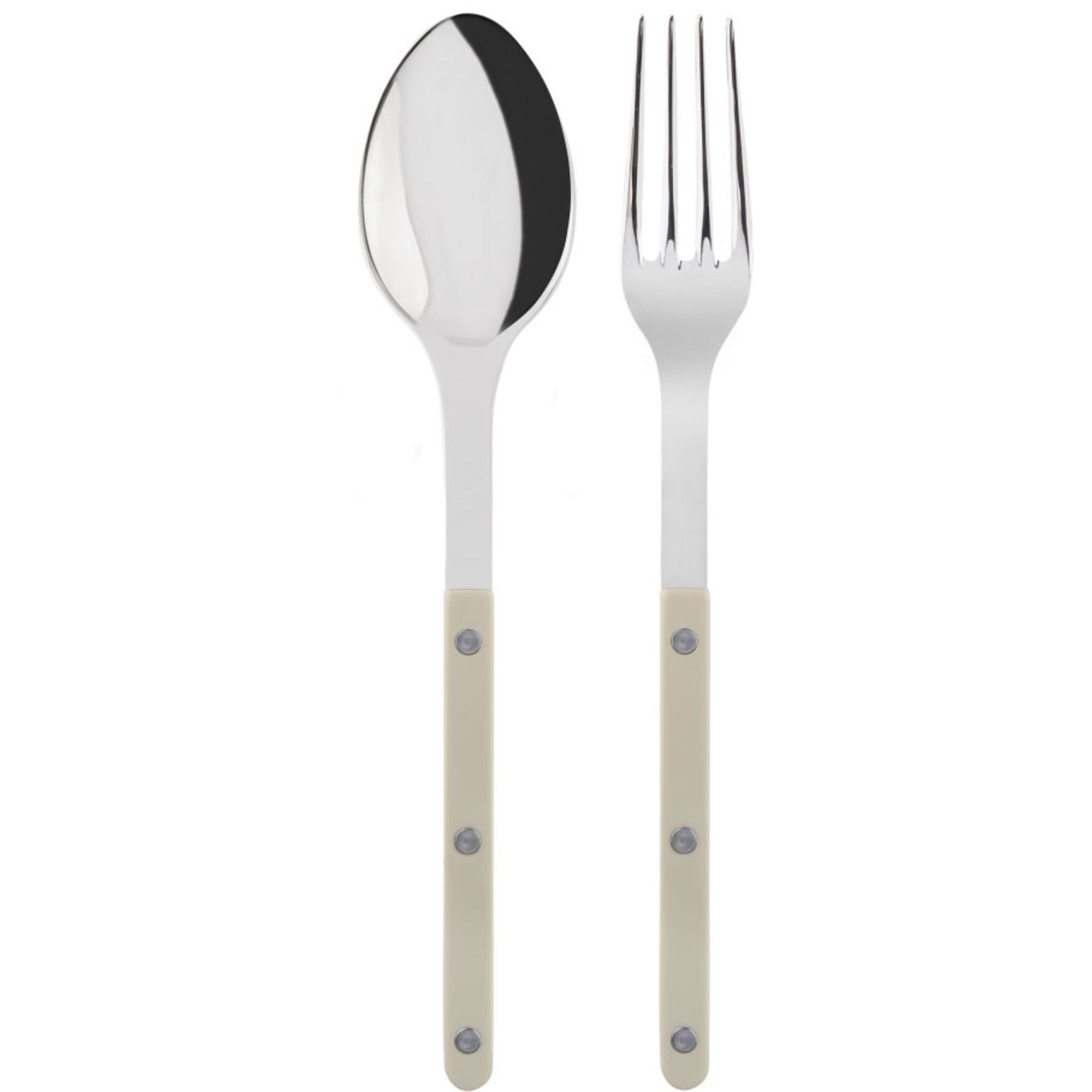 Bistrot Solid Serveringssæt Dele Light Kaki