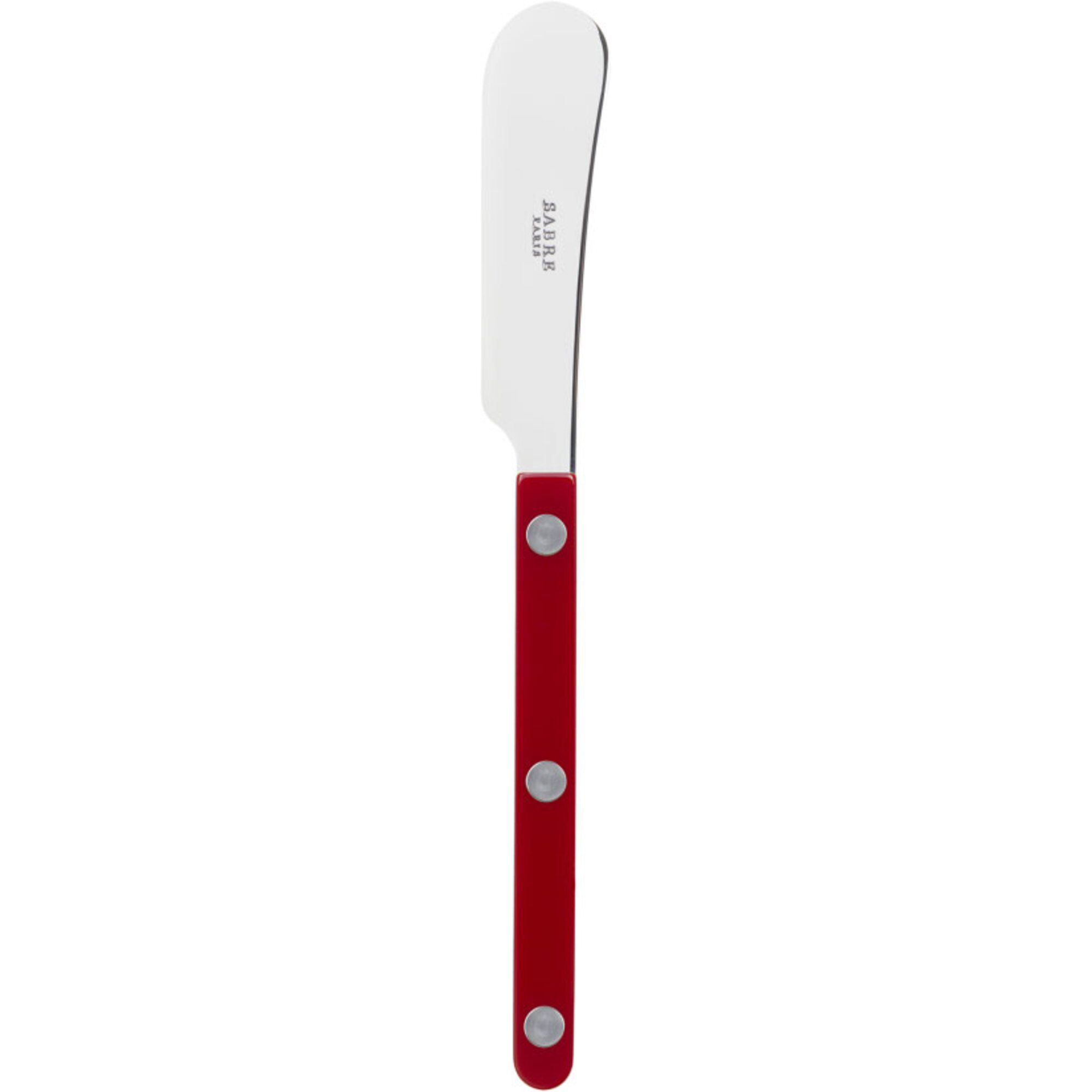 Bistrot Solid Smørkniv 14 Cm Burgundy