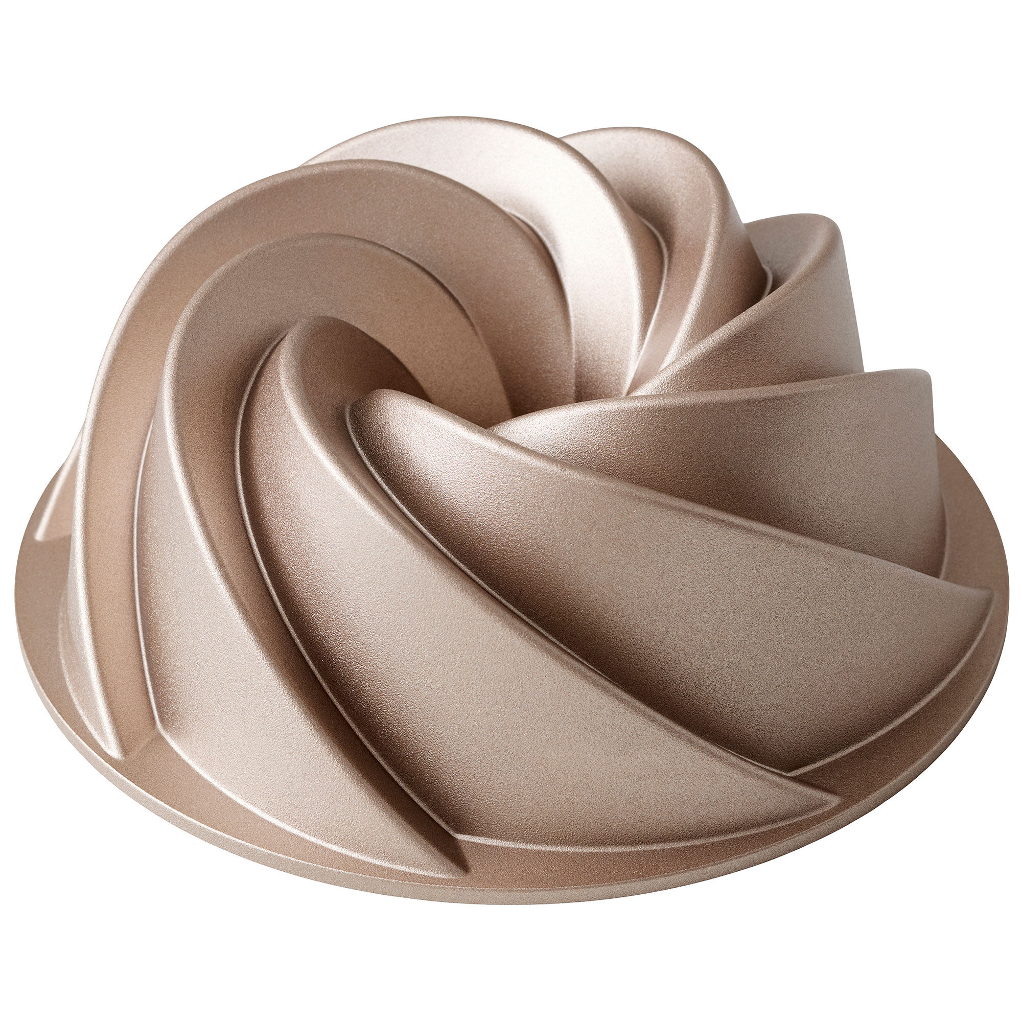 Blomsterbergs Swirl Kageform 24 Cm Rosaguld