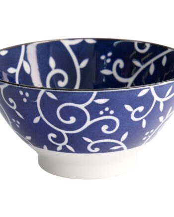 Blue Karakusa Ramenskål   000 Ml