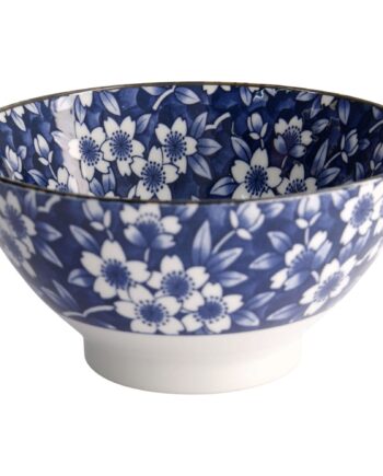 Blue Sakura Ramenskål   000 Ml