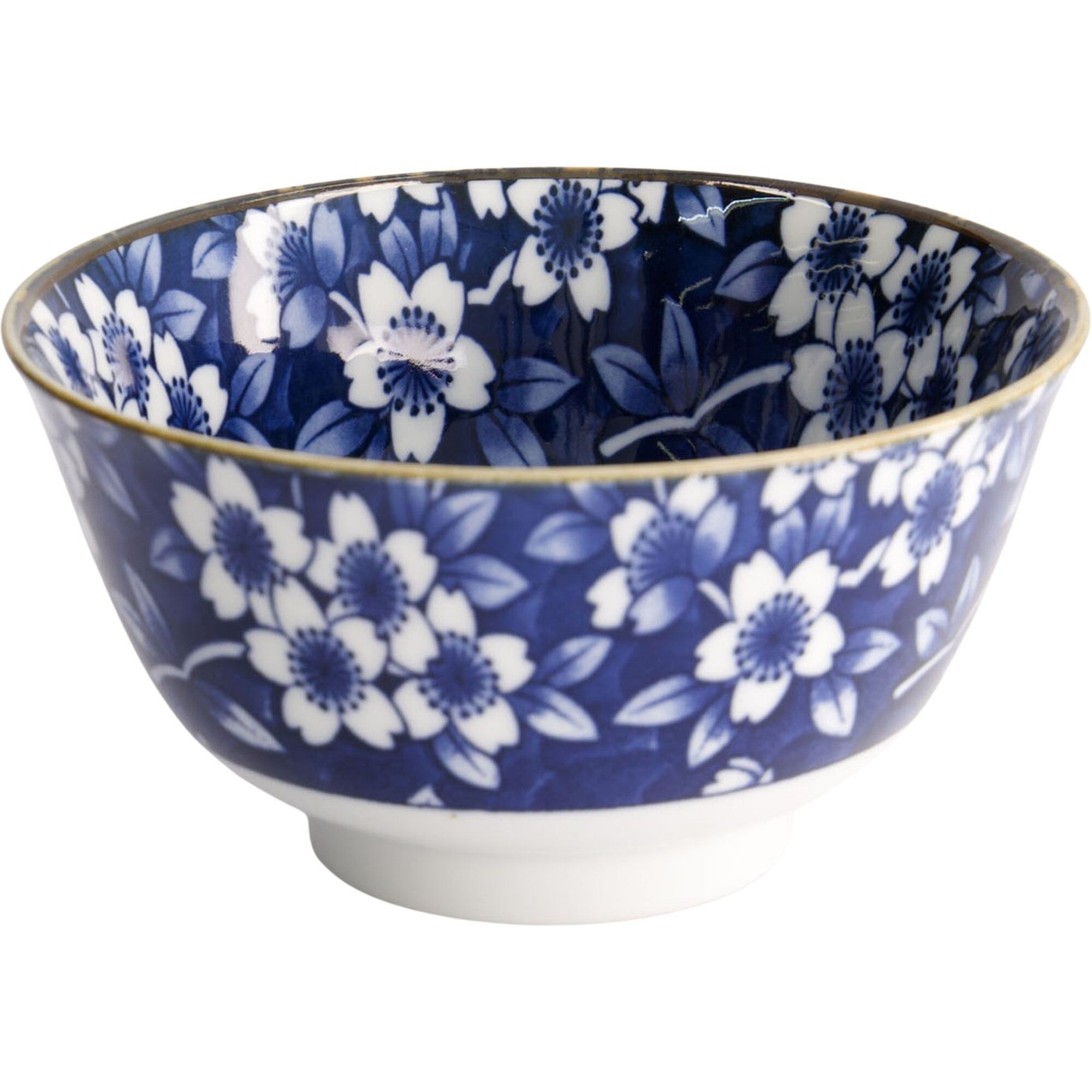 Blue Sakura Skål ø13 Cm Blå Hvid