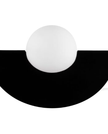 Bordlampe Roccia Sort