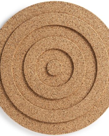 Bordskåner Rund 21 Cm  Kork  Naturel