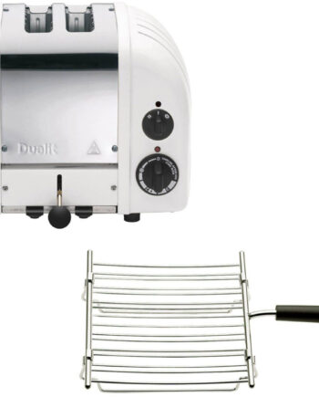 Brødrister Classic   Skiver Med Grillfunktion  Hvid