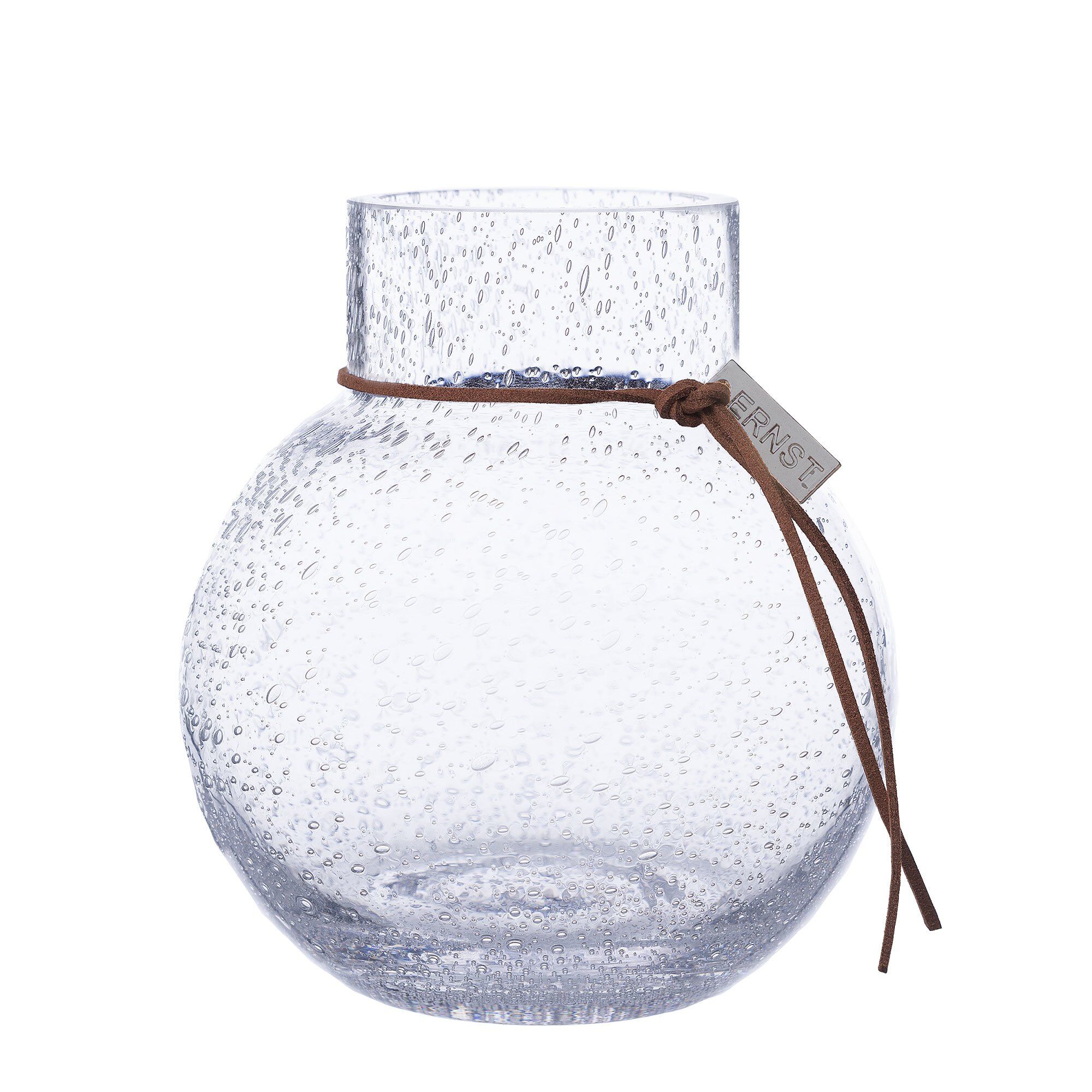 Bubblig Glasvase 14 Cm