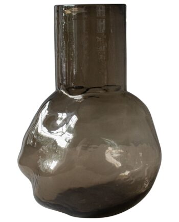 Bunch Large Vase  10 5x30 Cm  Brun