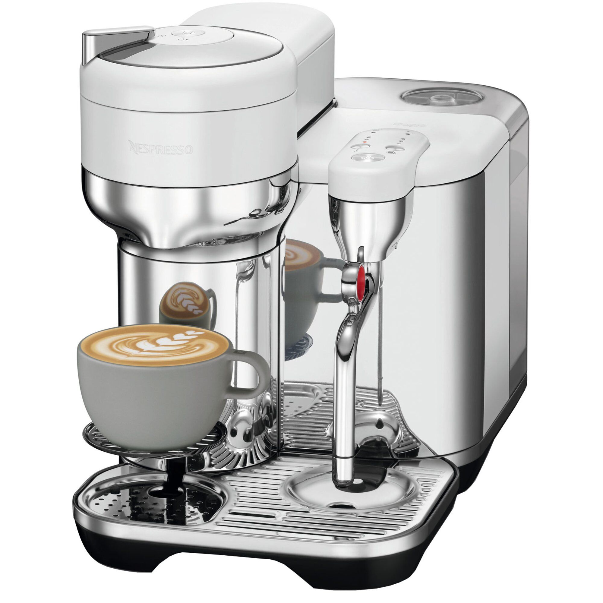 By Sage Vertuo Creatista Kapselmaskine Sea Salt White